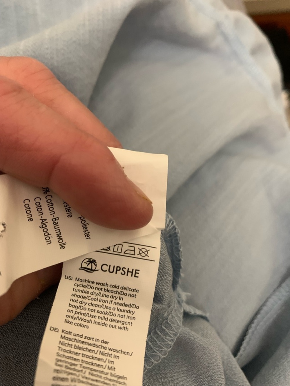 adidas Light Blue Casual Tee